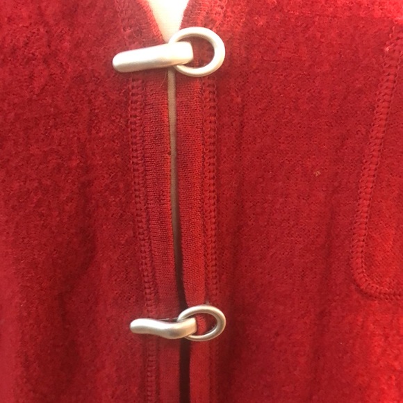 Vintage Cambridge Classics, wool cardigan sweater with metal closures, pockets - Picture 13 of 13